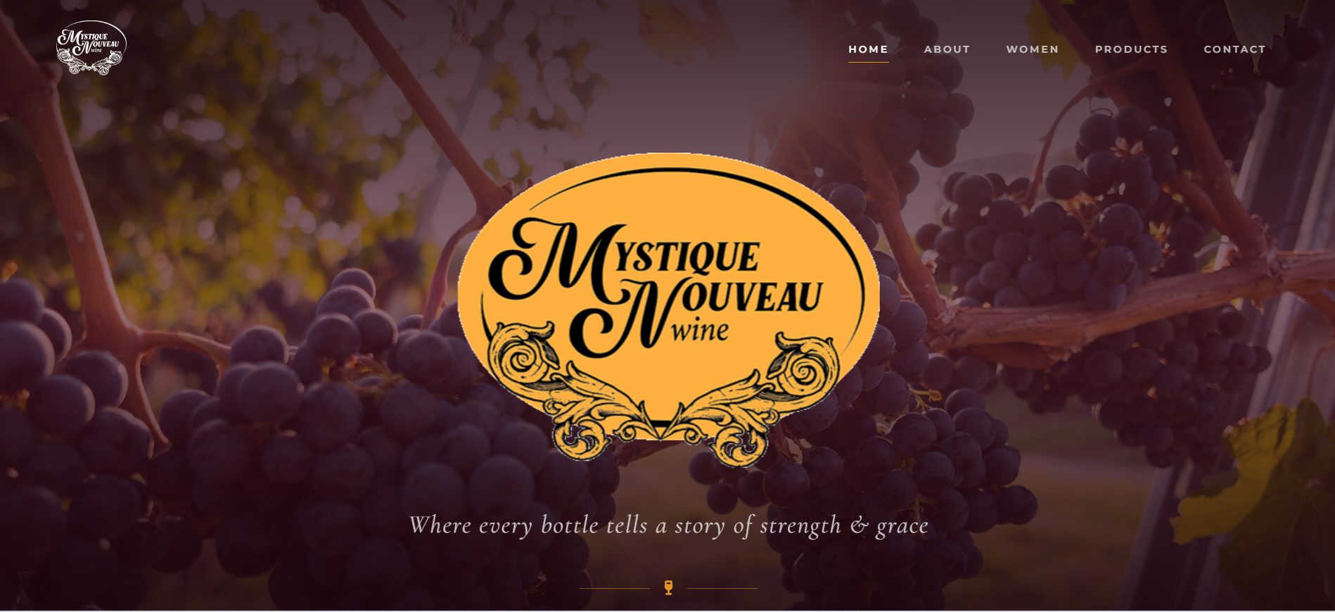 Mystique Nouveau Wine project screenshot