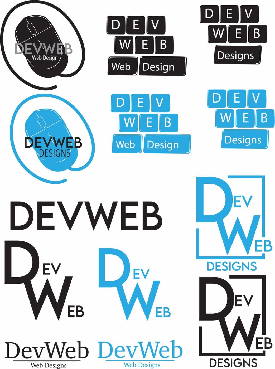 DevWeb logo examples