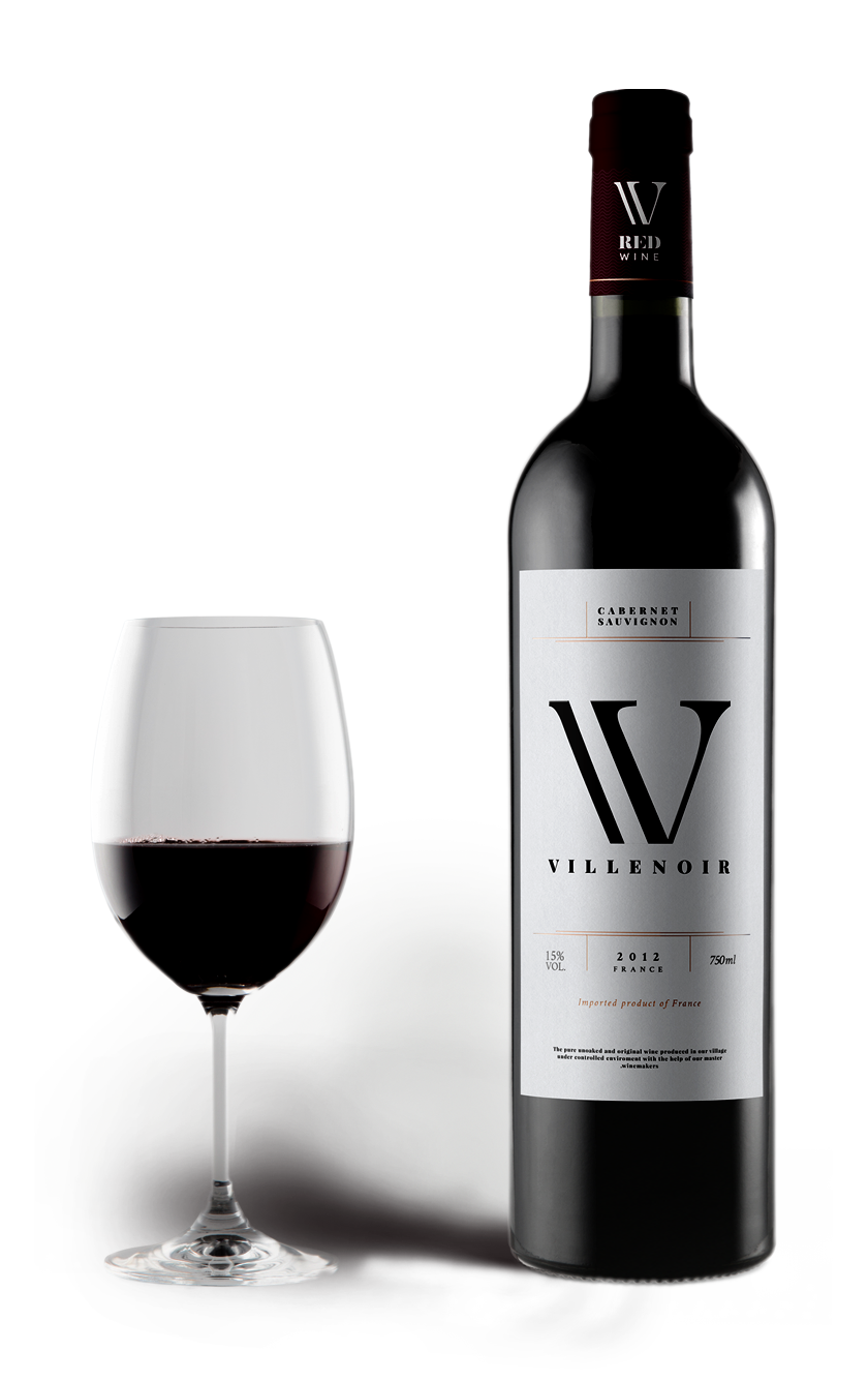 Premium Red Wine with glass gift set